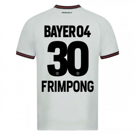 Bayer 04 Leverkusen Jeremie Frimpong 30 Venkovní 2023-24 - Fotbalové Dresy (S/S) Bayer 04 Leverkusen Jeremie Frimpong 30 Venkovní 2023-24 - Fotbalové Dresy (S/S)